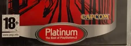 Resident Evil 4, the PEGI square on its front