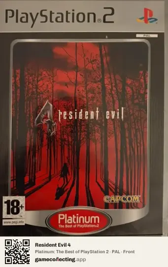 Resident Evil 4 PlayStation 2, PAL box front