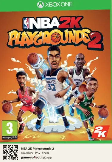 NBA 2K Playgrounds 2 Xbox One, PAL box front