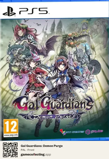 Gal Guardians: Demon Purge PlayStation 5, PAL box front