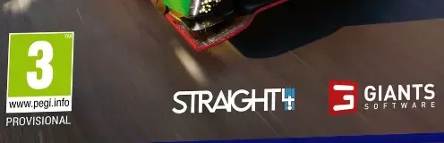 Project Motor Racing, the PEGI square on its front