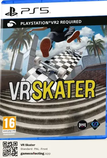 VR Skater PlayStation 5, PAL box front