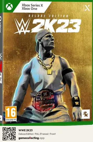 WWE 2K23 Xbox Series X, France box front