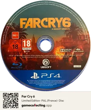 Far Cry 6 PlayStation 4, PAL disc