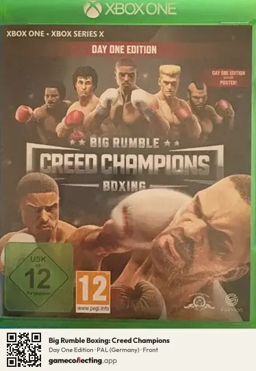 Big Rumble Boxing: Creed Champions Xbox One, Germany box front