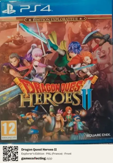 Dragon Quest Heroes II PlayStation 4, France box front