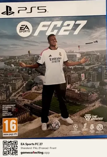EA Sports FC 27 PlayStation 5, France box front