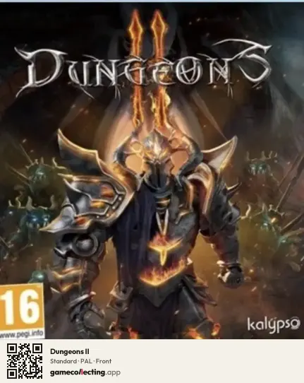 Dungeons II PlayStation 4, PAL box front