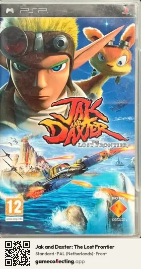 Jak and Daxter: The Lost Frontier PlayStation Portable, Netherlands box front