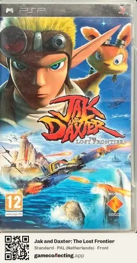 Jak and Daxter: The Lost Frontier PlayStation Portable, Netherlands box front
