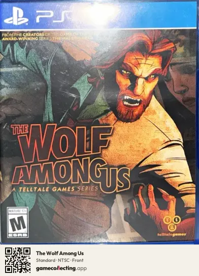 The Wolf Among Us PlayStation 4, NTSC box front
