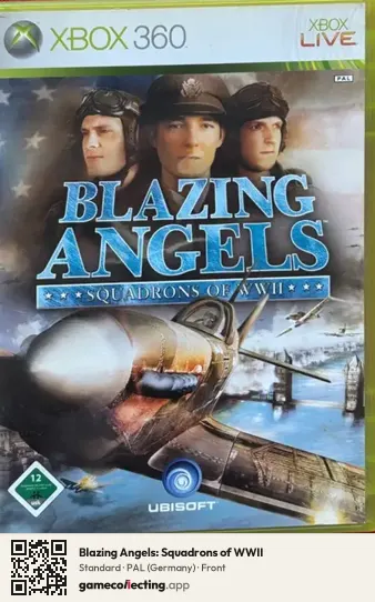 Blazing Angels: Squadrons of WWII Xbox 360, Germany box front