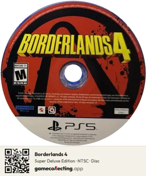 Borderlands 4 PlayStation 5, NTSC disc