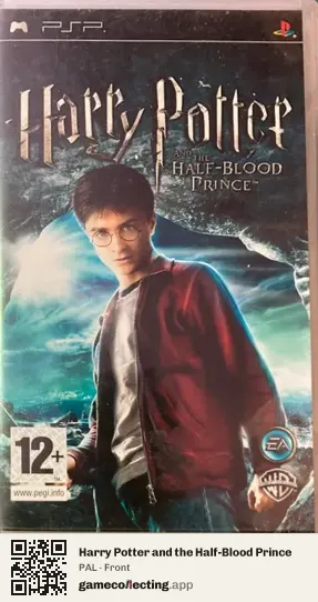 Harry Potter and the Half-Blood Prince PlayStation Portable, PAL box front