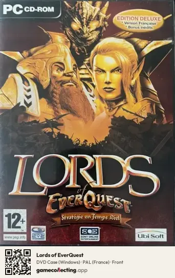 Lords of EverQuest Computer, France box front