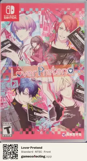 Lover Pretend Nintendo Switch, NTSC box front