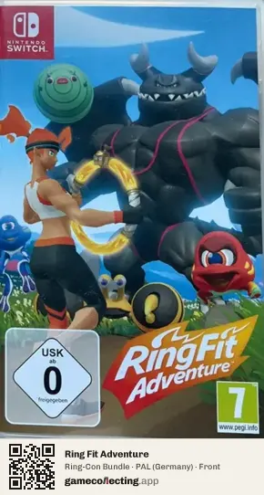 Ring Fit Adventure Nintendo Switch, Germany box front