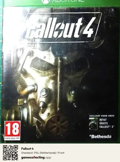 Fallout 4 Xbox One, Netherlands box front