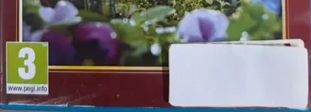 Pikmin 3, the PEGI square on its front