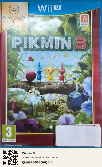Pikmin 3 Nintendo Wii U, PAL box front