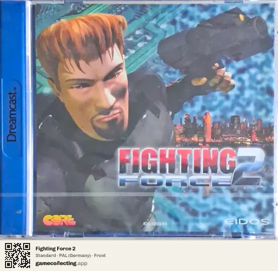 Fighting Force 2 Sega Dreamcast, Germany box front