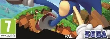Sonic Lost World, the PEGI square on its front