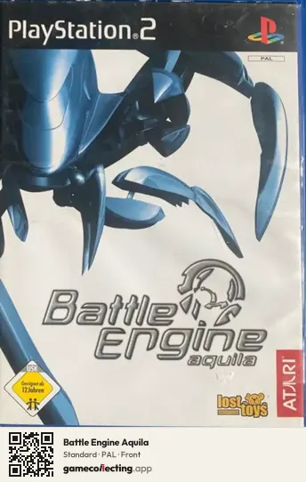Battle Engine Aquila PlayStation 2, PAL box front