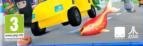 Totally Reliable Delivery Service, the PEGI square on its front