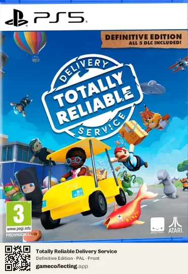 Totally Reliable Delivery Service PlayStation 5, PAL box front