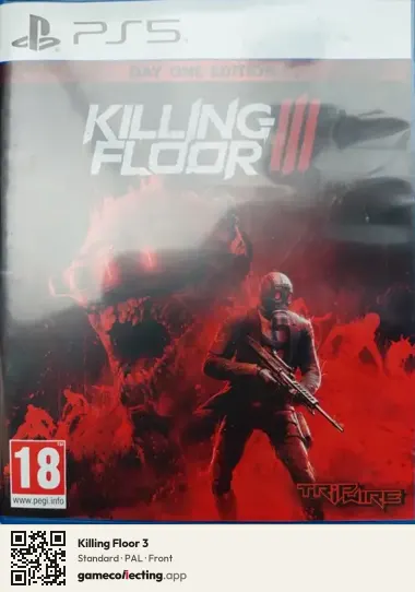 Killing Floor 3 PlayStation 5, PAL box front