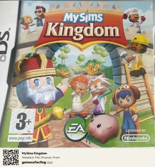MySims Kingdom Nintendo DS, France box front