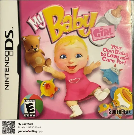 My Baby Girl Nintendo DS, NTSC box front