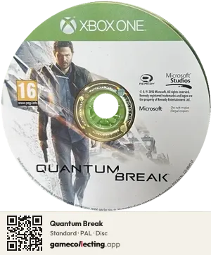 Quantum Break Xbox One, PAL disc