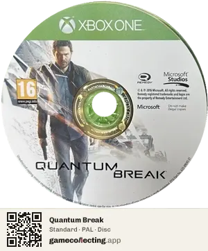 Quantum Break Xbox One, PAL disc