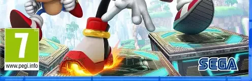 Sonic X Shadow Generations, the PEGI square on its front