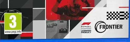 F1 Manager 2023, the PEGI square on its front