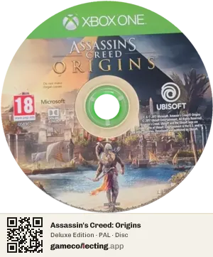 Assassin's Creed: Origins Xbox One, PAL disc