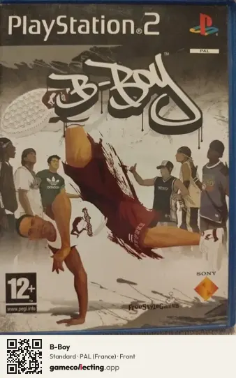 B-Boy PlayStation 2, France box front