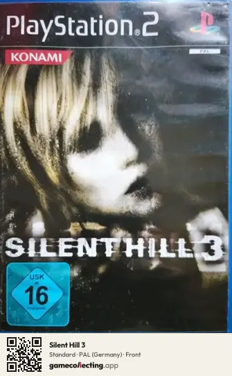 Silent Hill 3 PlayStation 2, Germany box front