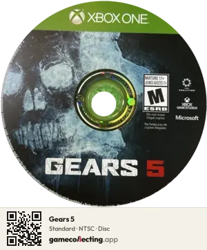Gears 5 Xbox One, NTSC disc