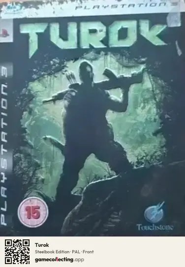 Turok PlayStation 3, PAL box front