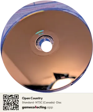 Open Country PlayStation 4, NTSC disc