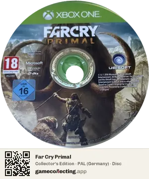 Far Cry Primal Xbox One, PAL disc