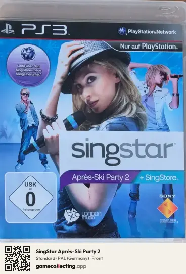 SingStar Après-Ski Party 2 PlayStation 3, Germany box front