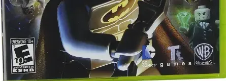 LEGO Batman 2: DC Super Heroes, the ESRB box on its front