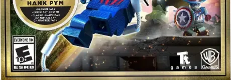 LEGO Marvel Super Heroes 2, the ESRB box on its front