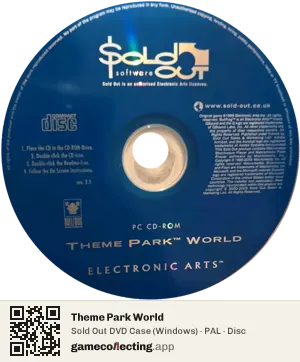 Theme Park World Computer, PAL disc