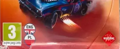 Hot Wheels Unleashed, the PEGI square on its front