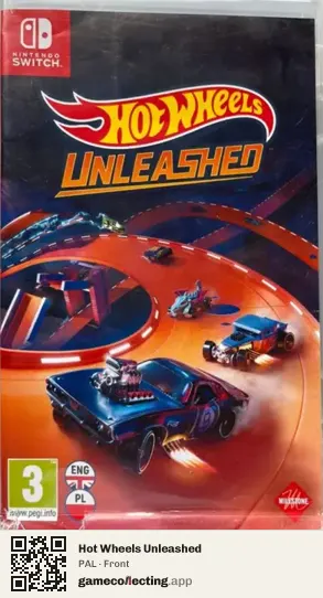 Hot Wheels Unleashed Nintendo Switch, PAL box front