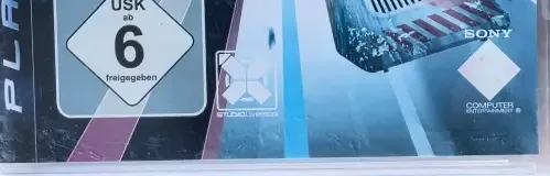 Wipeout HD Fury, the USK square on its front